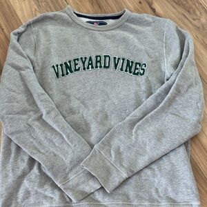 Vineyard Vines Heather Gray Crewneck Sweater